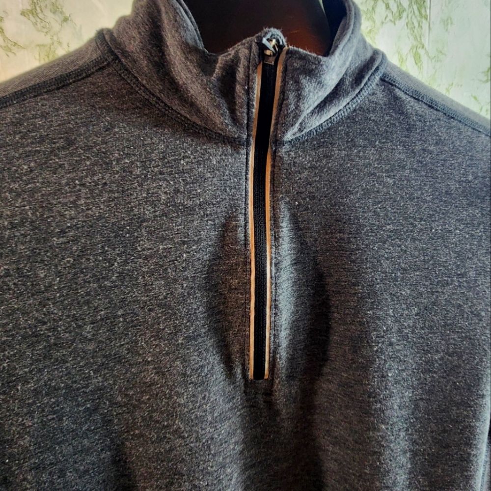 Carhartt Force Gray 1/4 Zip Top - Picture 4 of 12